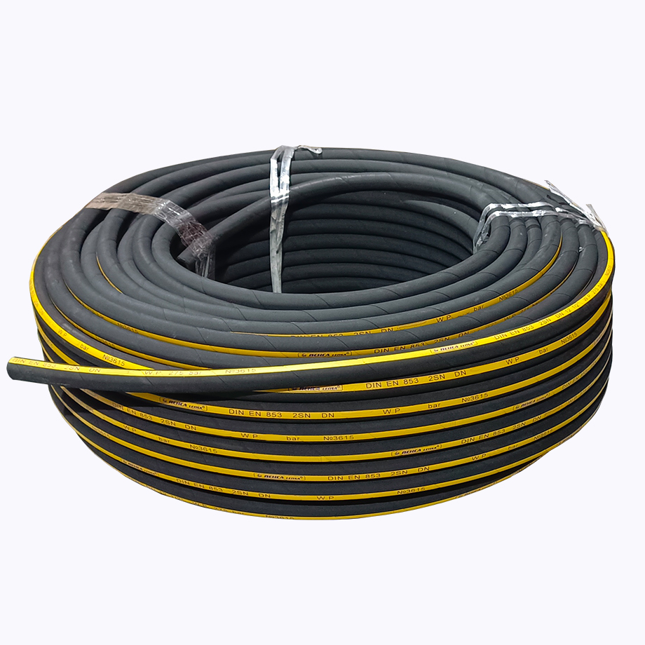 Рукав высокого давления  DN06  2SN  (400)  EN 853 ЛЕНСА  (50м)   t до -30°С