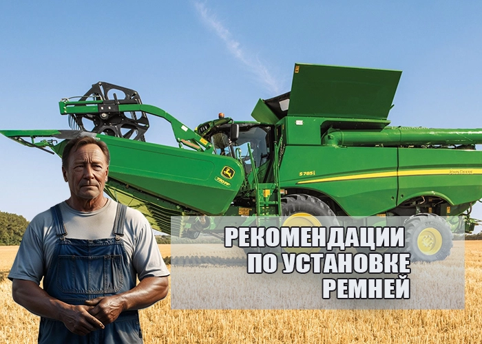 Руководство по установке ремней