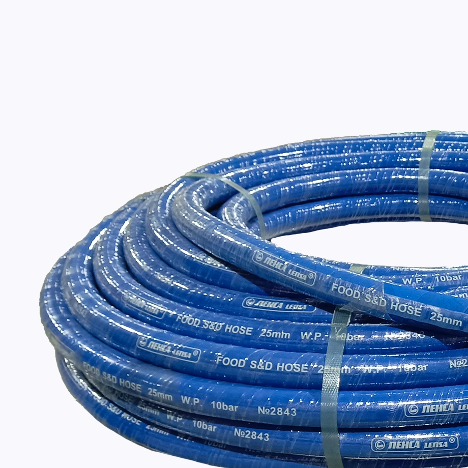 Рукав пищевой нап-всас. антистатический LENSA  FOOD  d=19x30,8 мм  Р=10 бар оптом и в розницу. Прямая поставка со склада по приемлемым ценам