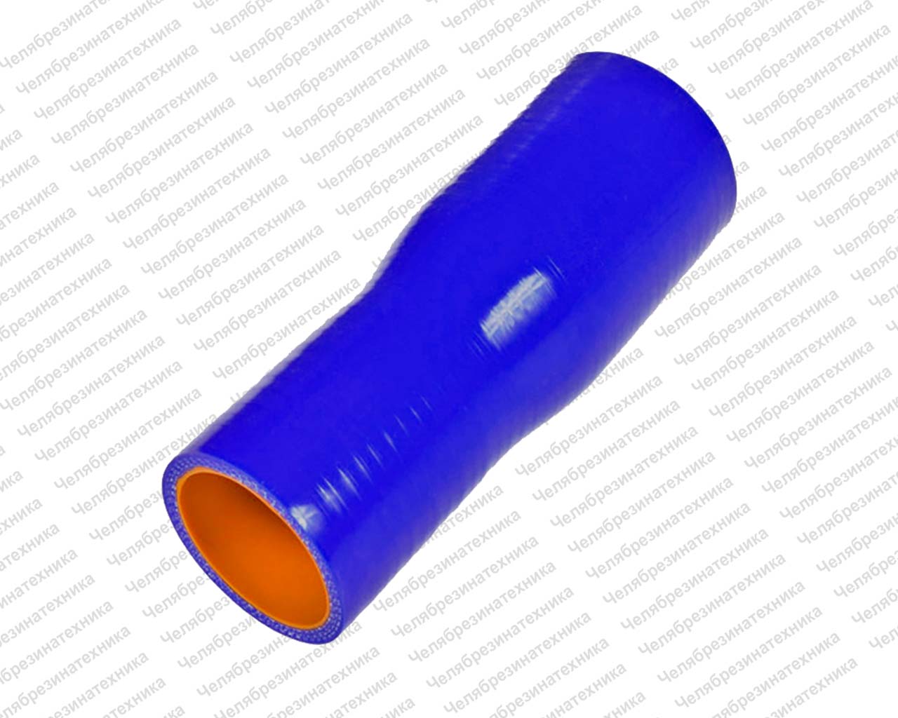 Патрубок силиконовый прямой с переходом, d100/125, L160 ЛЕНСА