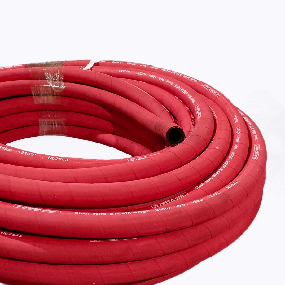 Рукав для пара напорный ЛЕНСА  d=19x30,8 мм  Р=18 бар -40°/+210°C