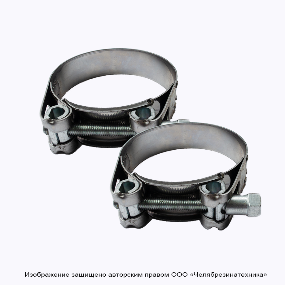 Хомут силовой  59-63   GBS W2 61/20 Norma нержавеющая сталь