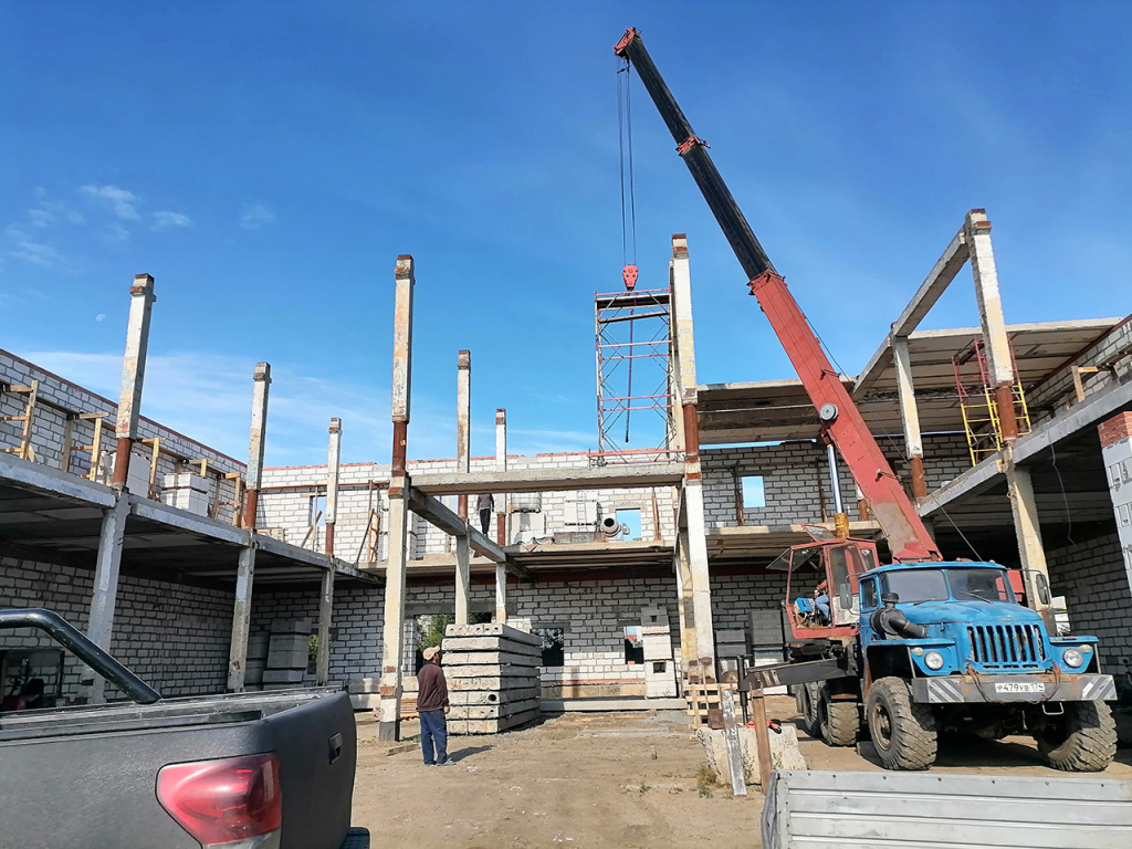 Стройка склада Стройка склада