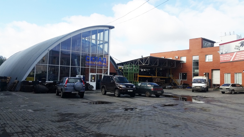 Склад компании Челябрезинатехника