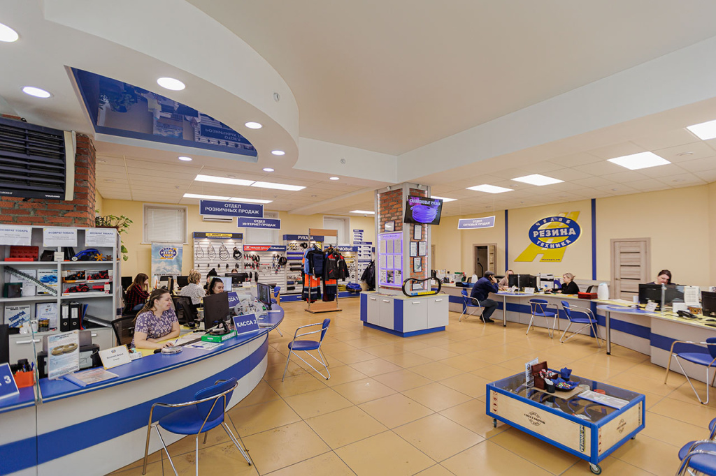 Торговый зал компании Челябрезинатехника Торговый зал компании Челябрезинатехника