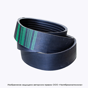 Ремень  3615 6HB La (3600 Lp) многоручьевой,  (К) (Зел.)