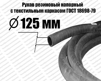 Рукав Б(I)  125-0,63   ГОСТ 18698-79 Саранск отличного качества . Оптом и в розницу по оптимальной цене