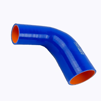 Патрубок силиконовый угловой с переходом 90°, d50/75, L150*150 ЛЕНСА оптом и в розницу. Хорошего качества по привлекательной цене