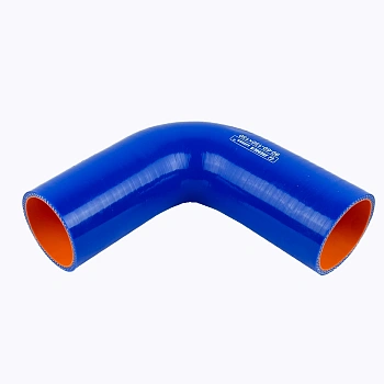 Патрубок силиконовый угловой 90°, d60, L150*150 ЛЕНСА