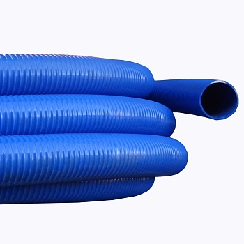 Шланг ПВХ 76 мм. напорно-всасывающий  5атм, масло-бензо-стойкий (класс МБС), FUEL темно синий, спираль ПВХ прямая поставка со склада. Оптом и в розницу