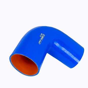 Патрубок силиконовый угловой 90°, d75, L200*200 ЛЕНСА