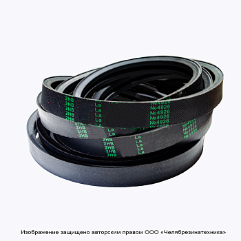 Ремень  2562 2HB La (2550 Lp) многоручьевой,  (К) (Зел.)