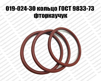 Кольцо  019-024-30 ГОСТ 9833-73 фторкаучук оптом и в розницу. Прямая поставка со склада по приемлемым ценам