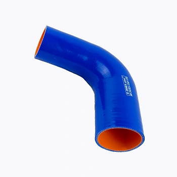 Патрубок силиконовый угловой с переходом 90°, d55/65, L150*150 ЛЕНСА отличного качества . Оптом и в розницу по оптимальной цене