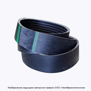 Ремень  3412 6HB La (3400 Lp) многоручьевой,  (К) (Зел.)