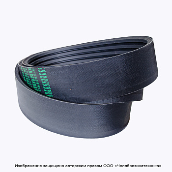Ремень  3615 5HB La (3600 Lp) многоручьевой,  (К) (Зел.)