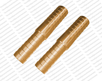 Соединитель d10 для рукава металлический Латунь хорошего качества. Оптом и в розницу по оптимальной цене