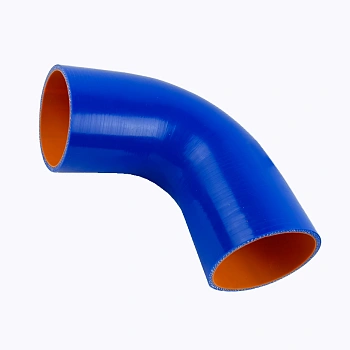 Патрубок силиконовый угловой 90°, d50, L150*150 ЛЕНСА