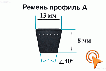 Ремень 3610  A(А) Lp PIX HARVESTER
