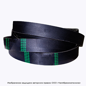 Ремень  2662 3HB La (2650 Lp) многоручьевой,  (К) (Зел.)