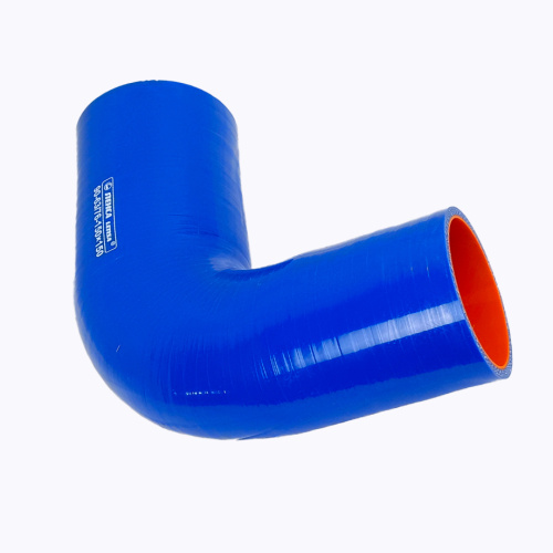 Патрубок силиконовый угловой с переходом 90°, d63/76, L150*150 ЛЕНСА оптом и в розницу. Достойного качества по привлекательной цене