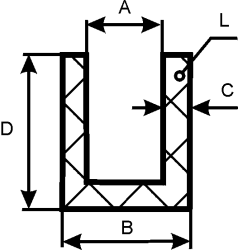 профиль П-образный