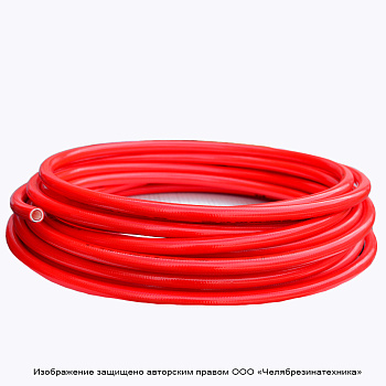 Рукав полиуретановый для автомоек    8х15  P=200 атм  красный ЛЕНСА